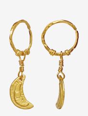 Maanesten - Odessa Earring - hängande örhängen - gold - 2