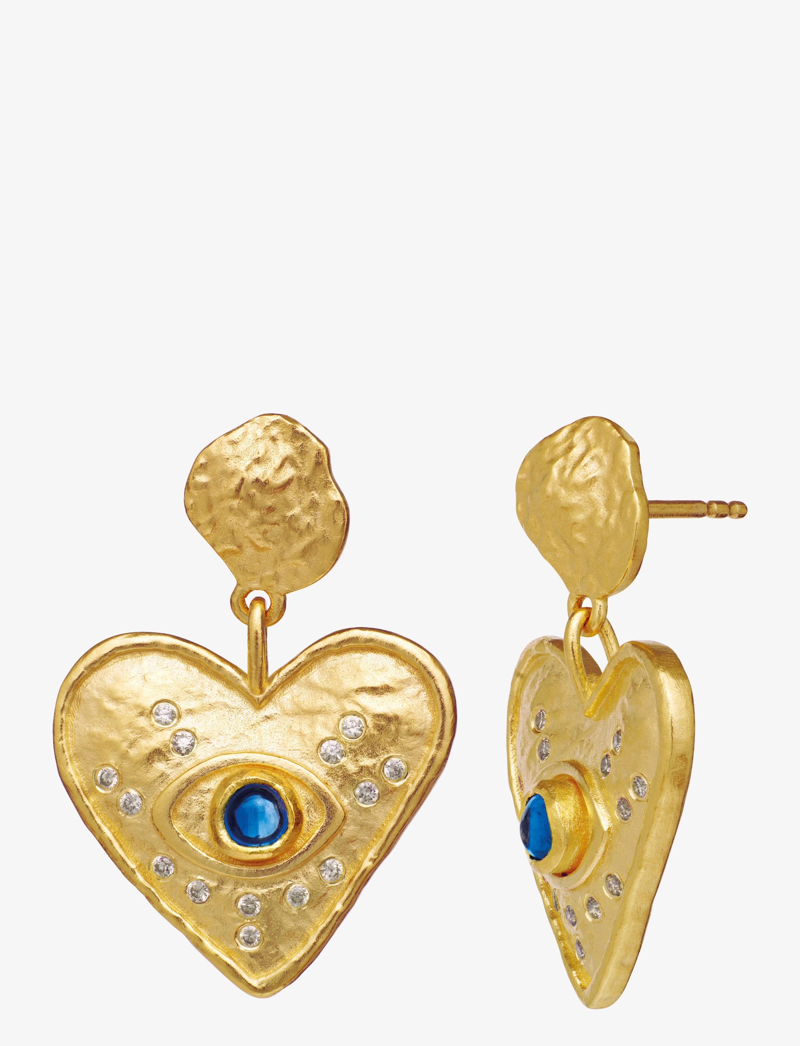 Maanesten - Constantine Earrings - Ørestikker - gold - 3