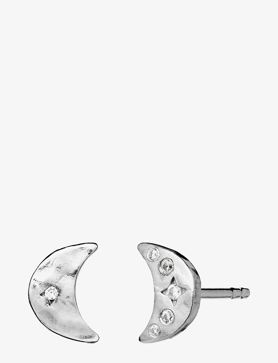 Maanesten - Aega Earsticks - stud earrings - silver - 2