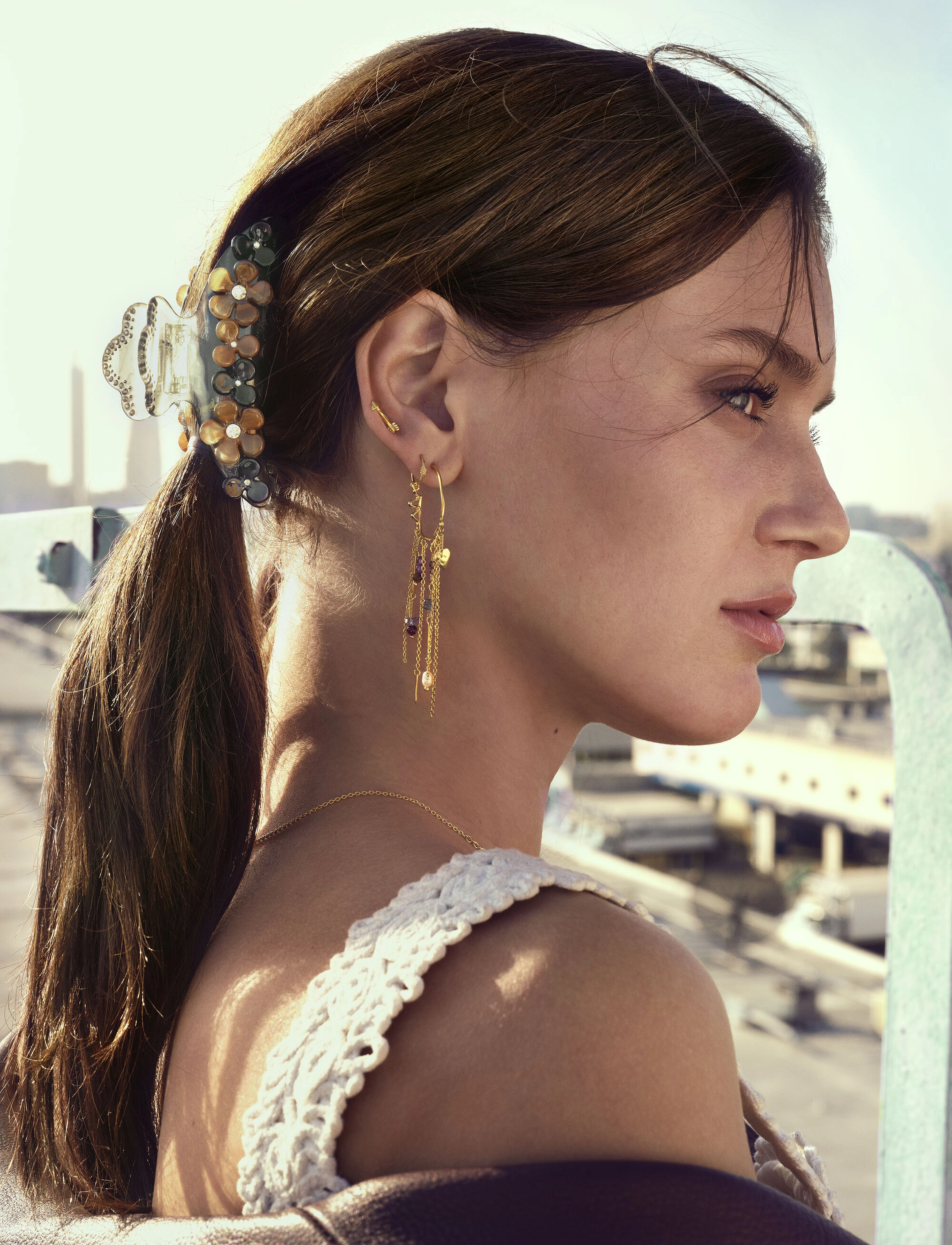 Maanesten - Galathea Earrings - gold - 2