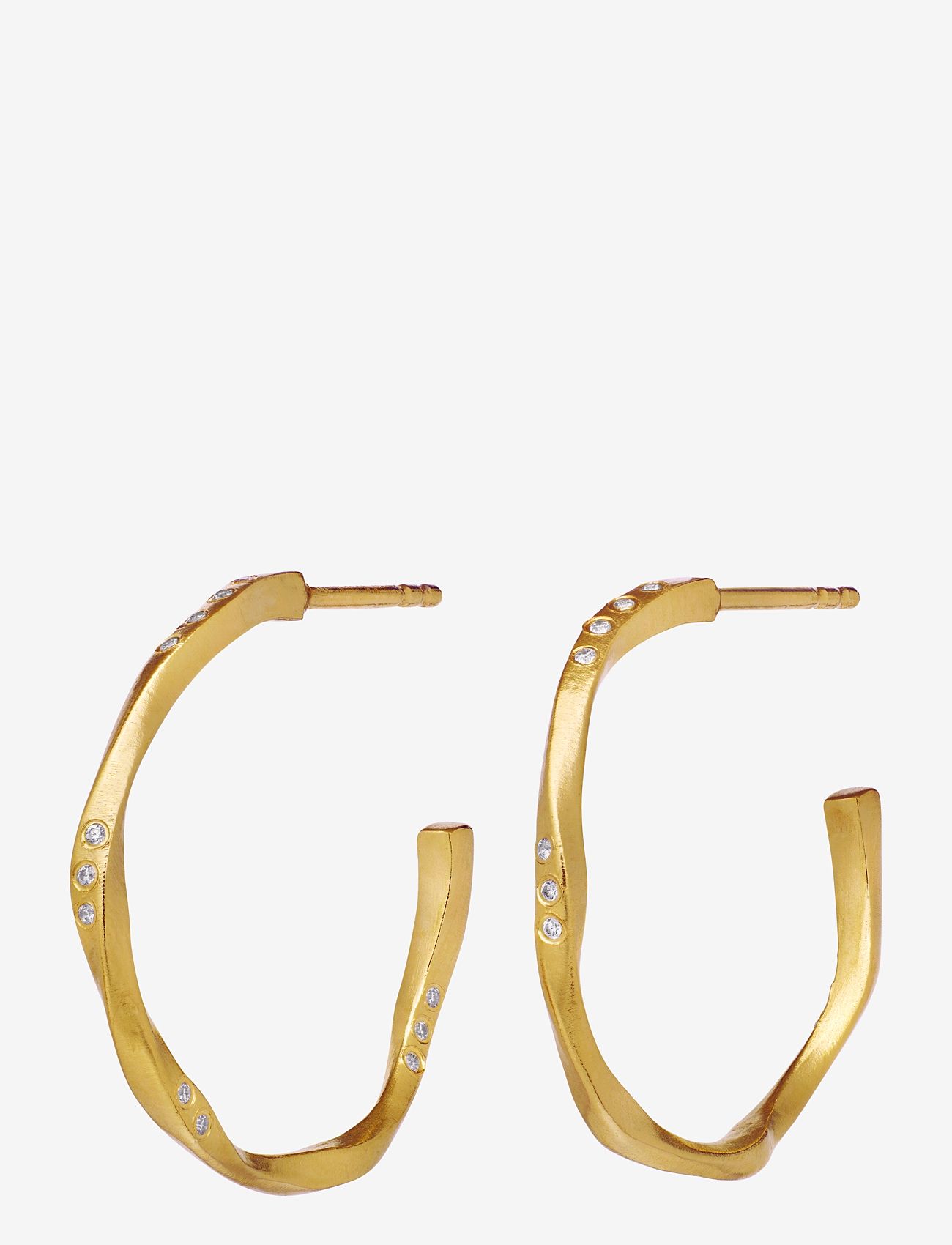 Maanesten - Echo Medium Earring - gold - 1