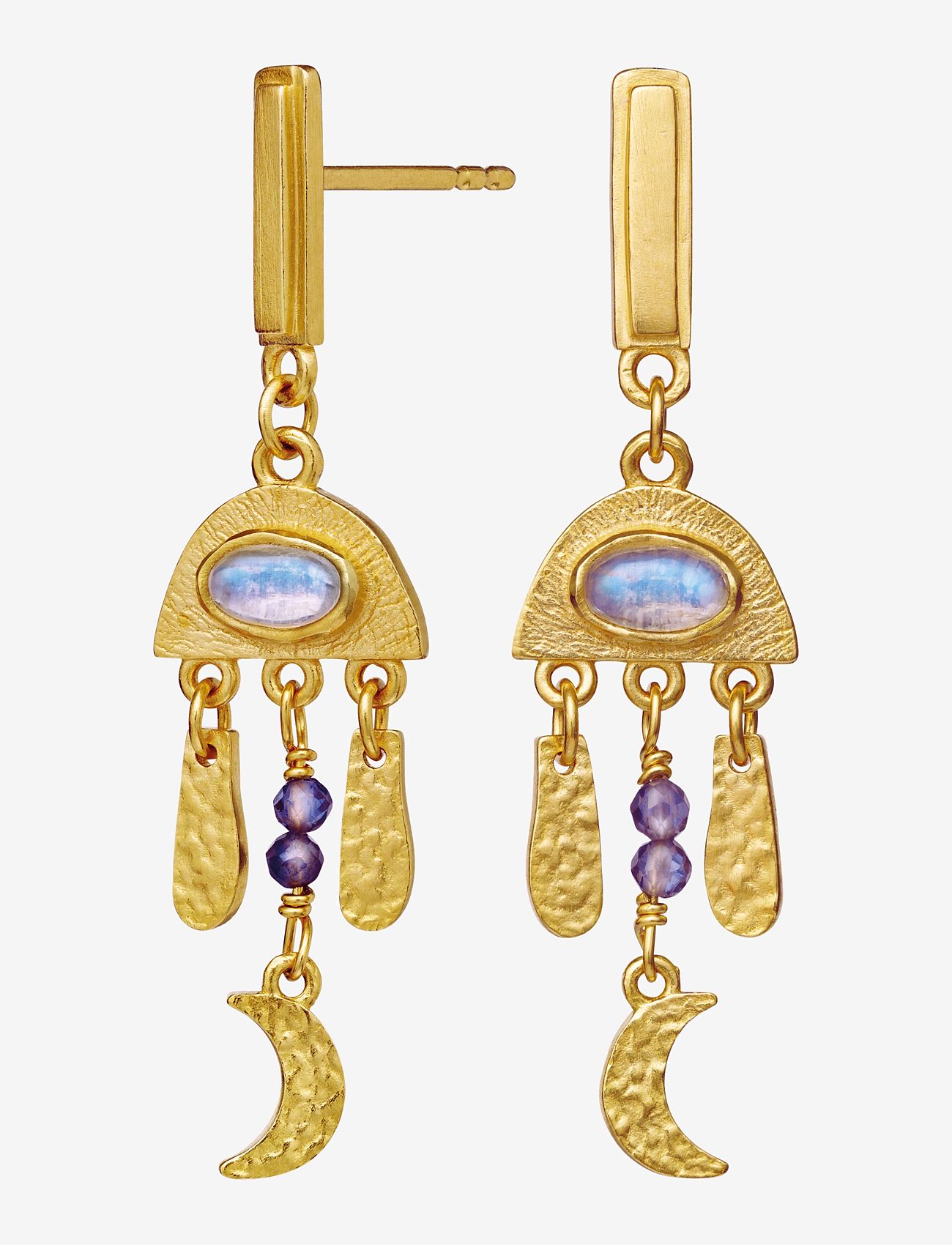 Maanesten - Gemma Earrings - gold - 1