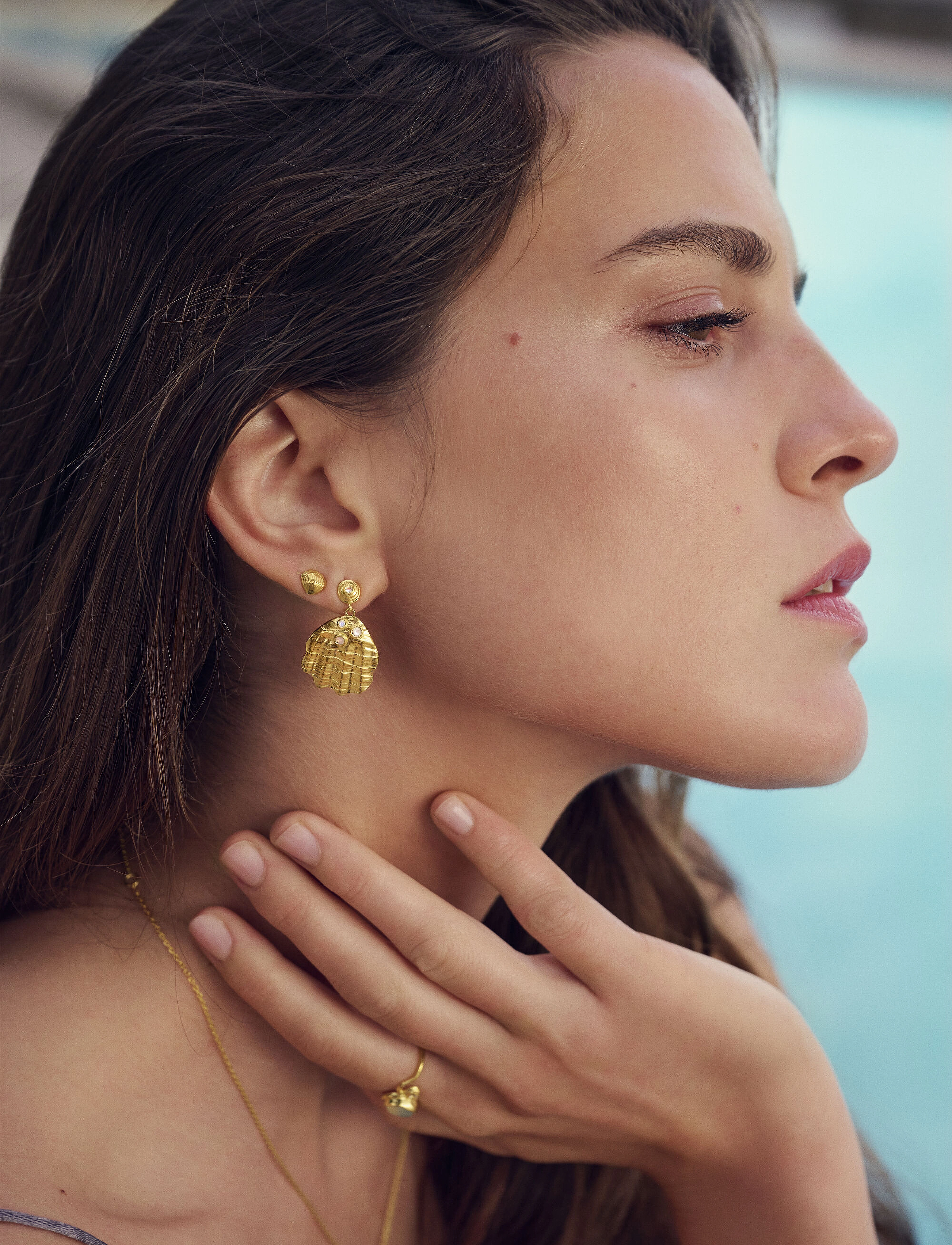Maanesten - Palma Earrings - gold - 5