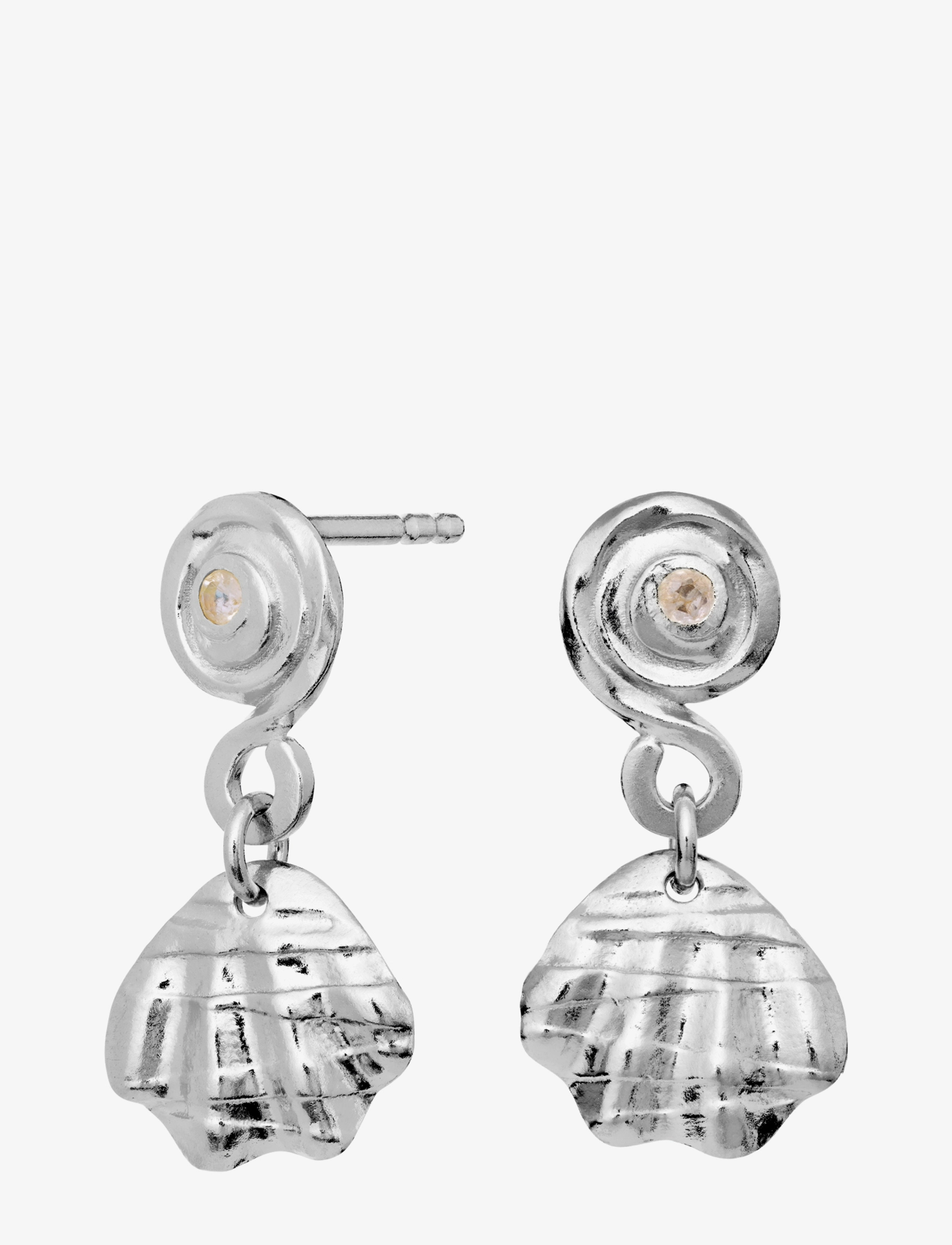 Maanesten - Conca Earrings - silver - 2