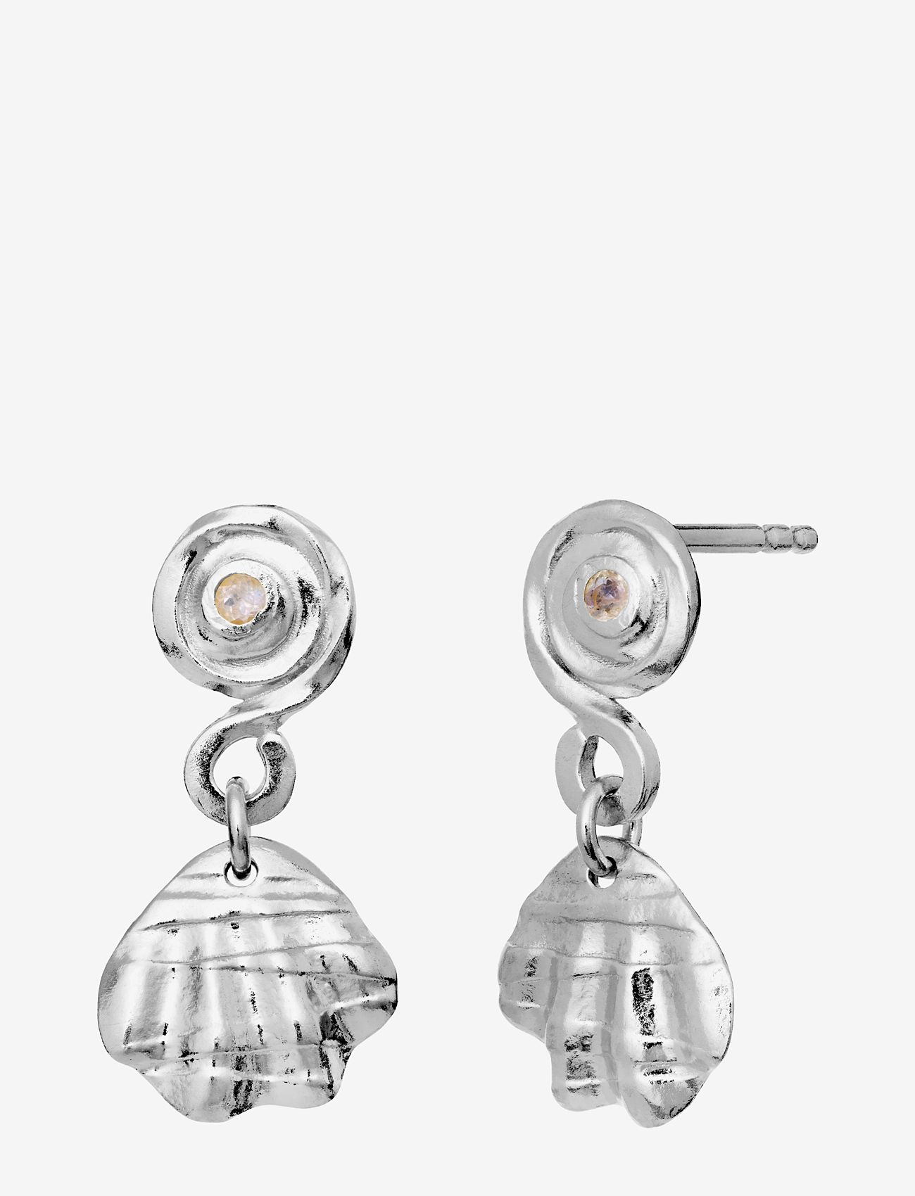 Maanesten - Conca Earrings - ohrhänger - silver - 3
