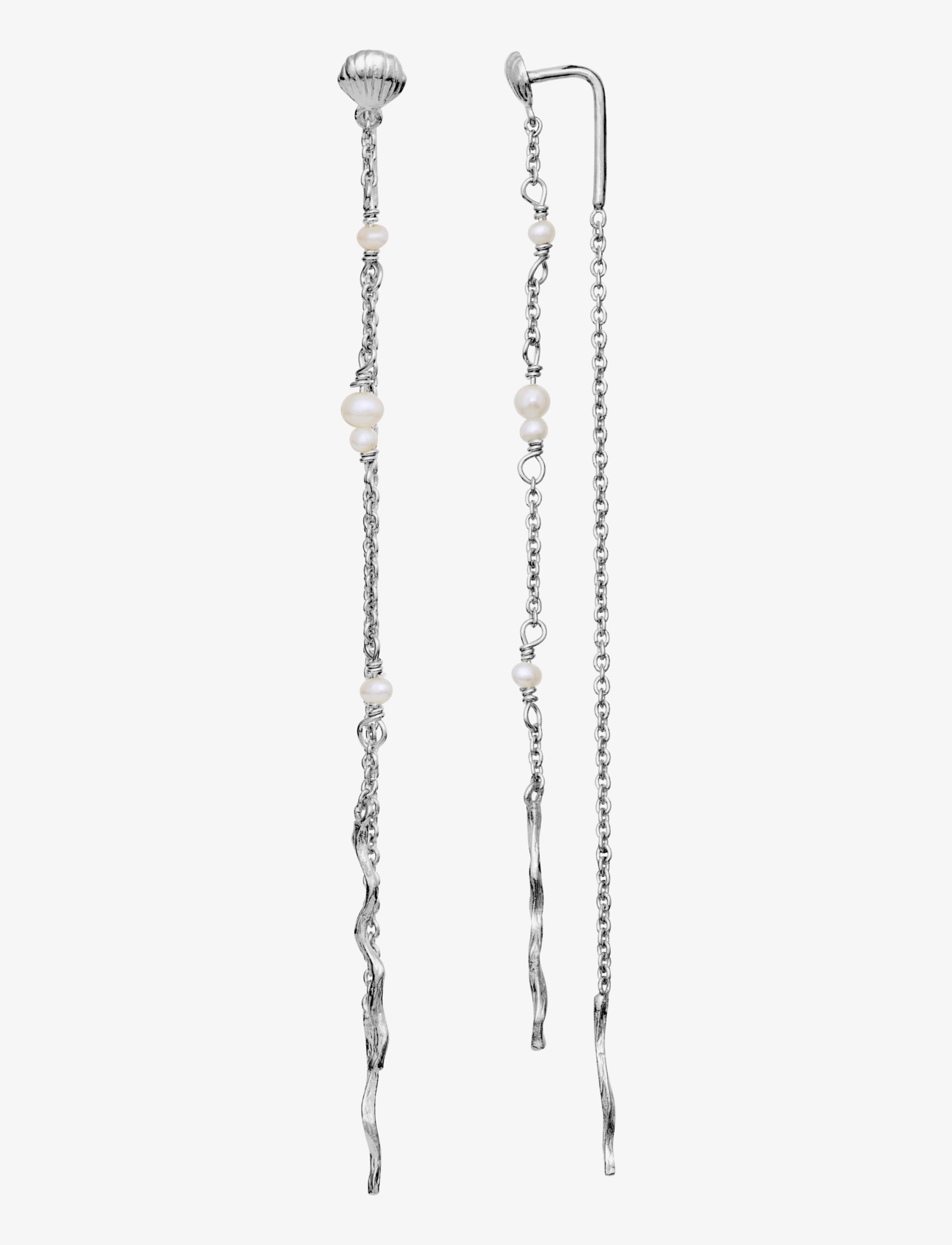 Maanesten - Sirena Earrings - silver - 3