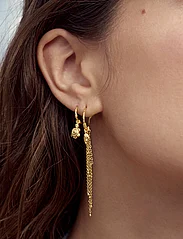 Maanesten - Alona Earrings - pendant earrings - gold - 0