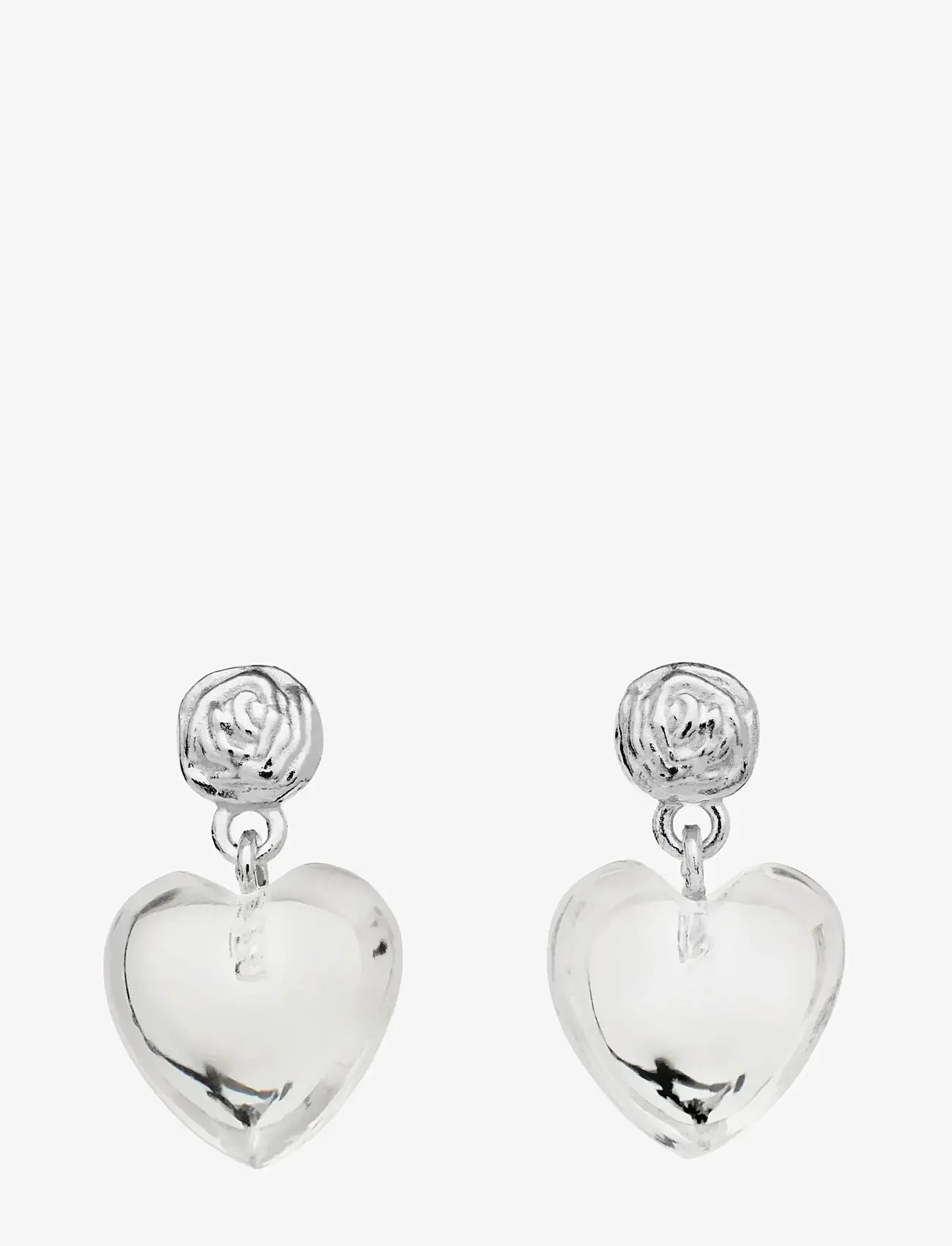 Maanesten - Lemona Petite Earrings - Øreringe med vedhæng - silver - 0