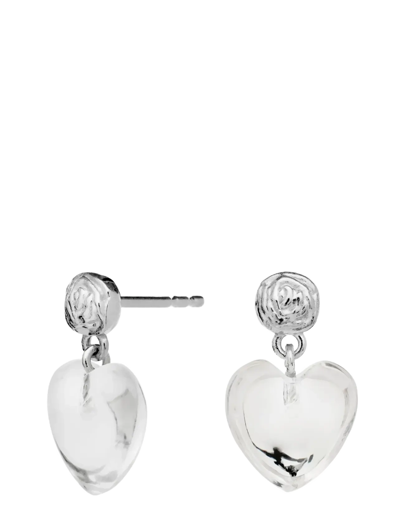 Maanesten - Lemona Petite Earrings - pendant earrings - silver - 1