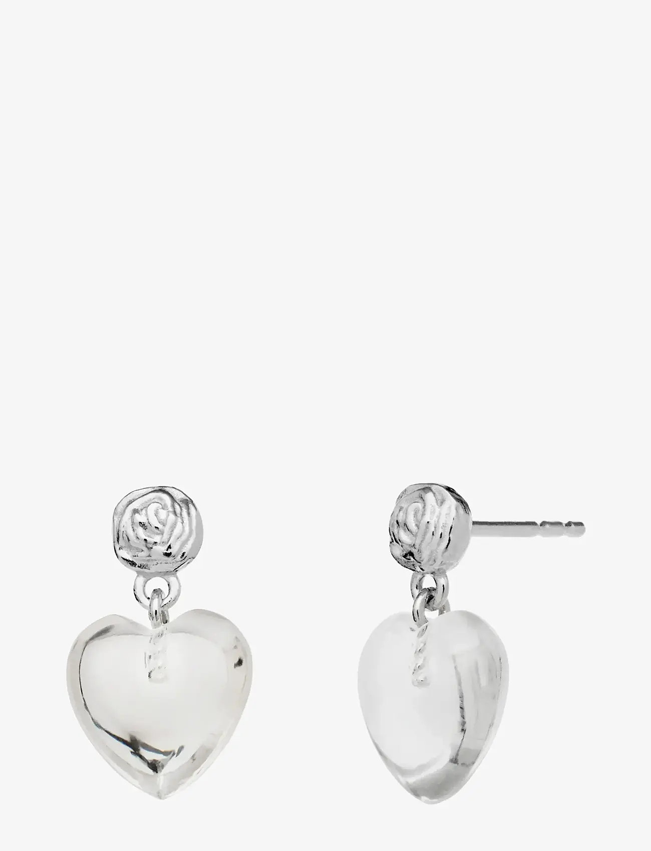 Maanesten - Lemona Petite Earrings - Øreringe med vedhæng - silver - 2