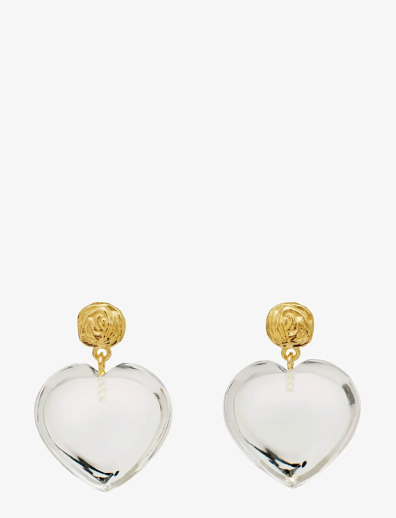 Maanesten - Lemona Earrings - Øreringe med vedhæng - gold - 1