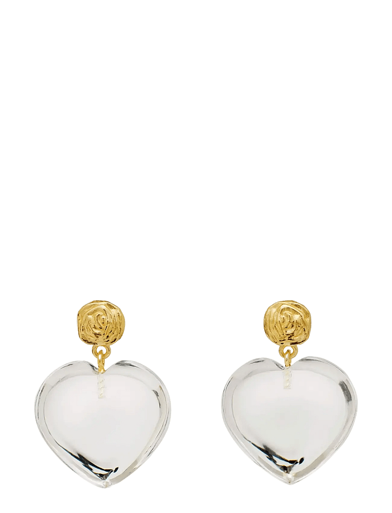 Maanesten - Lemona Earrings - ohrhänger - gold - 1
