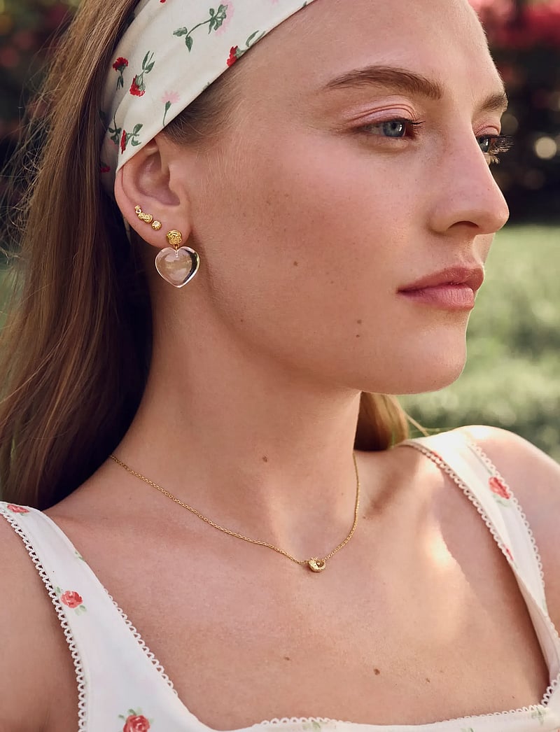 Maanesten - Lemona Earrings - ohrhänger - gold - 0