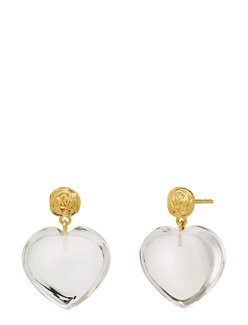 Maanesten - Lemona Earrings - ohrhänger - gold - 2