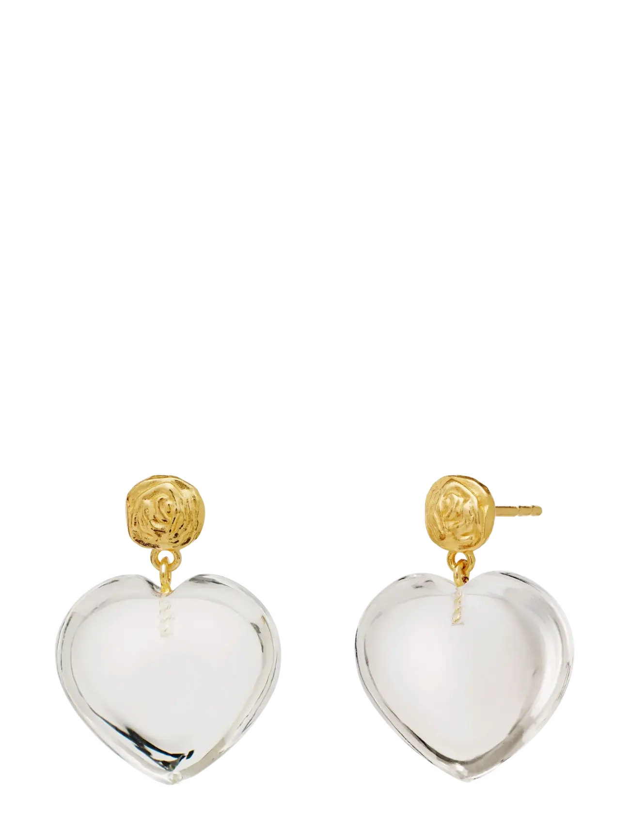 Maanesten - Lemona Earrings - ohrhänger - gold - 2