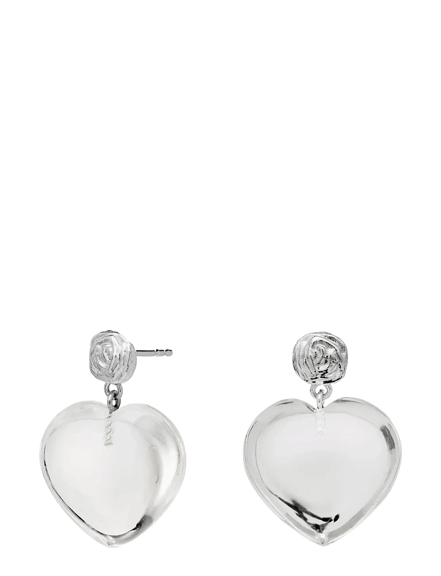 Maanesten - Lemona Earrings - ohrhänger - silver - 1