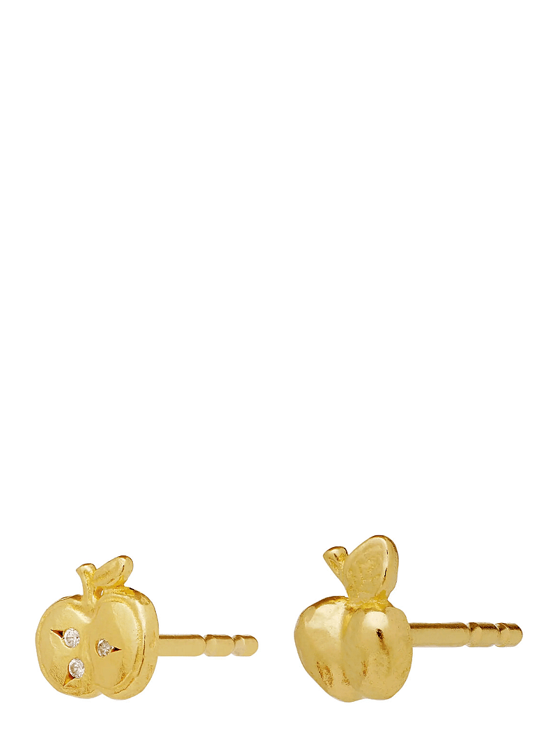 Maanesten - Melora Earrings - konfirmation - gold - 3