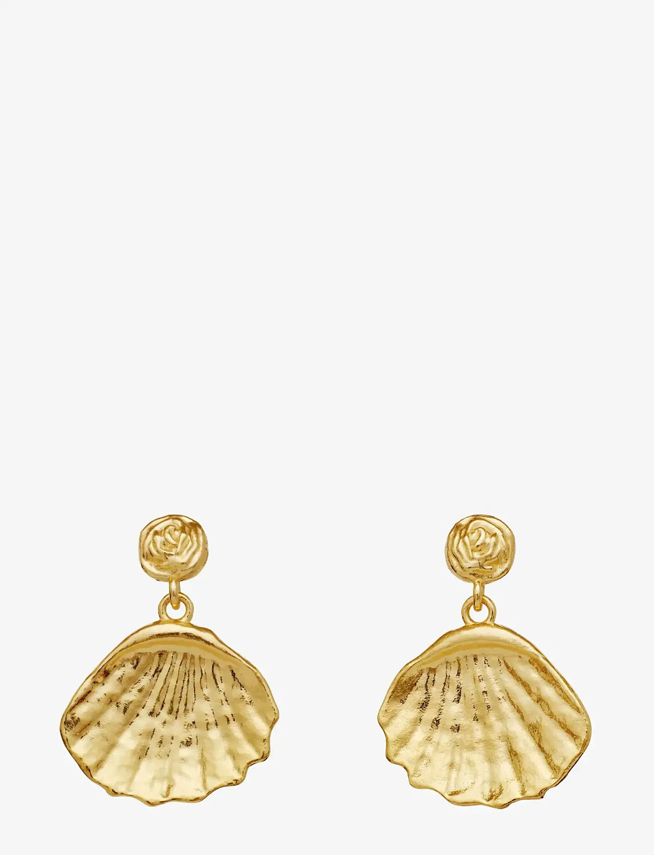 Maanesten - Mara Earrings - kabamieji auskarai - gold - 1
