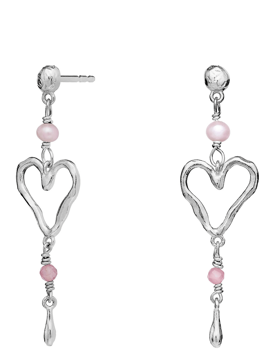 Maanesten - Sabi Earrings - ohrhänger - silver - 1