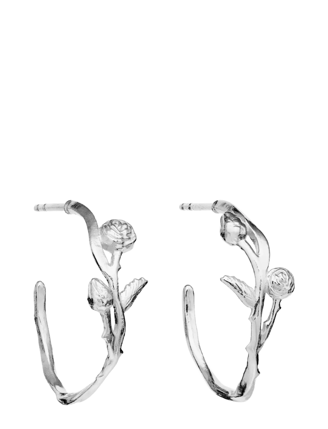 Maanesten Kalyna Earrings, HOOP DIAMETER:22MM WIDTH:8MM, Silber - Hoops, Frauen