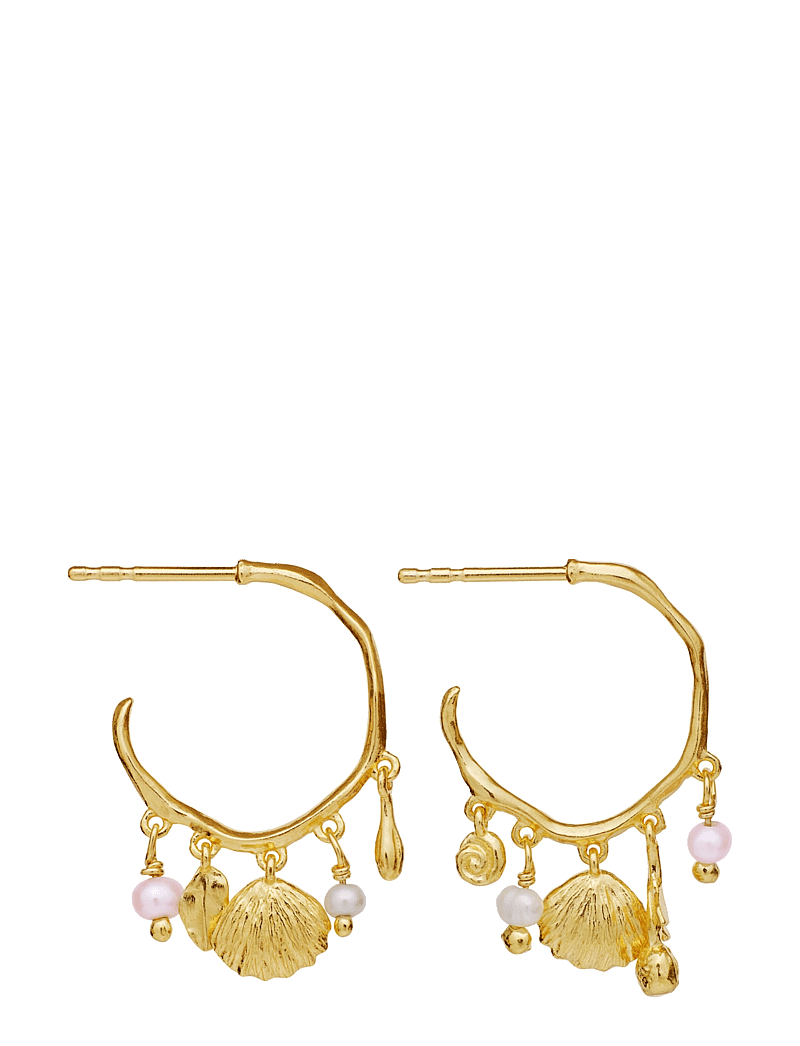 Maanesten - Eve Earrings - creoler & hoops - gold - 2