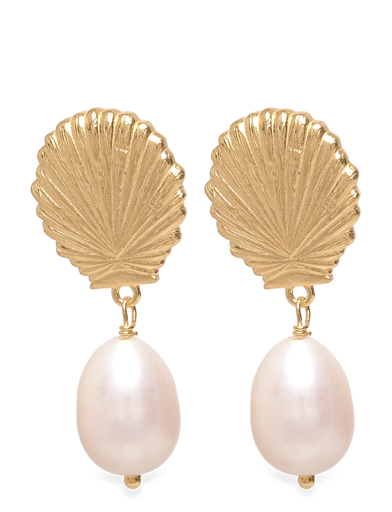 Maanesten - Venus Earrings - hängande örhängen - gold - 1