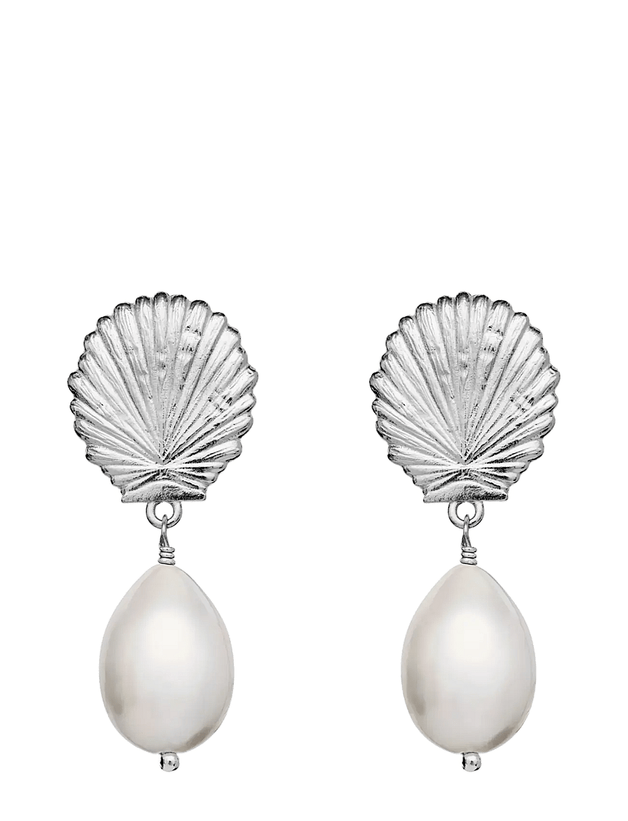 Maanesten - Venus Earrings - rippuvad kõrvarõngad - silver - 0