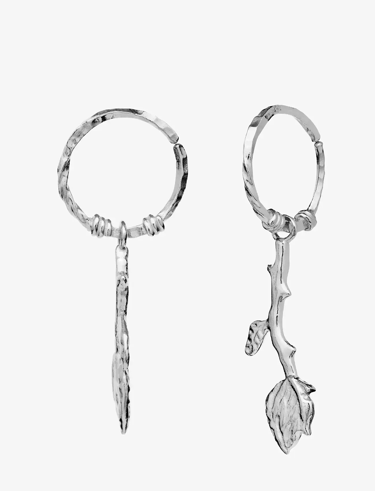 Maanesten - Rory Earrings - wiszące kolczyki - silver - 1
