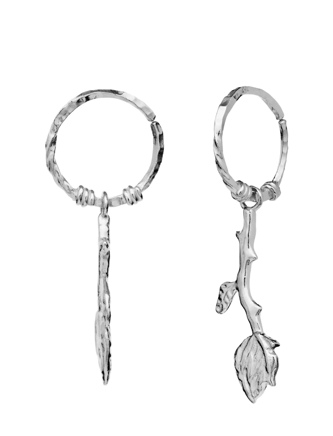 Maanesten - Rory Earrings - auskari ar kulonu - silver - 1