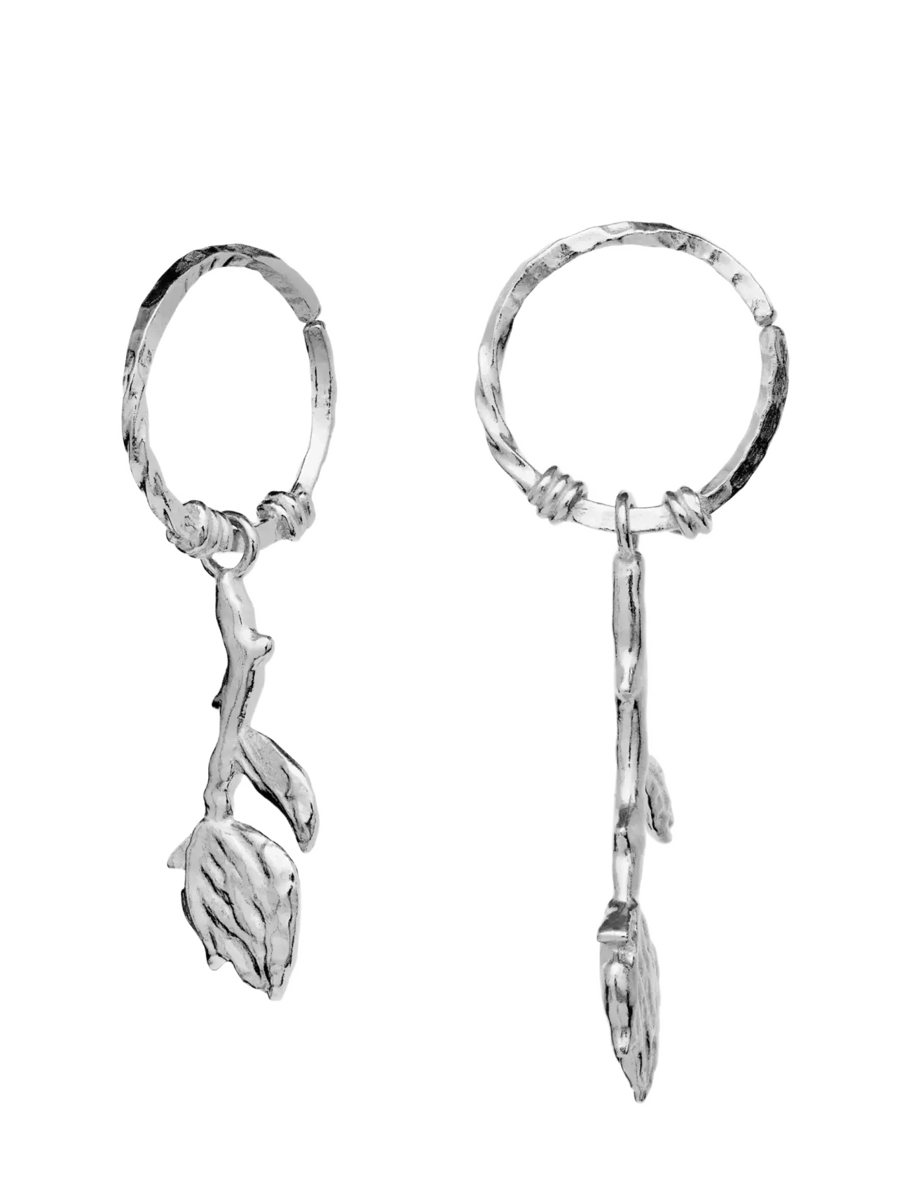 Maanesten - Rory Earrings - auskari ar kulonu - silver - 2