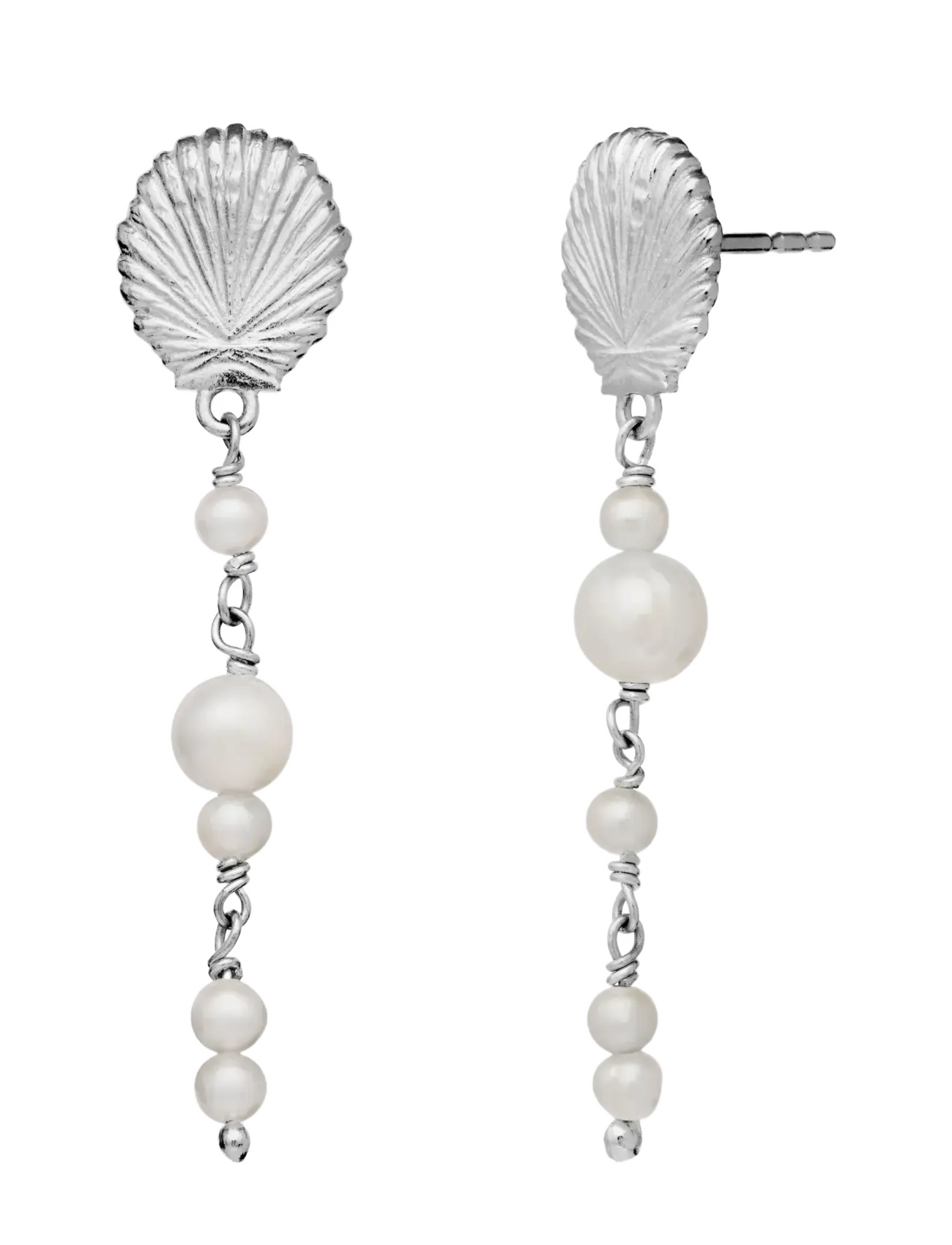 Maanesten - Marylyn Earrings - rippuvad kõrvarõngad - silver - 2