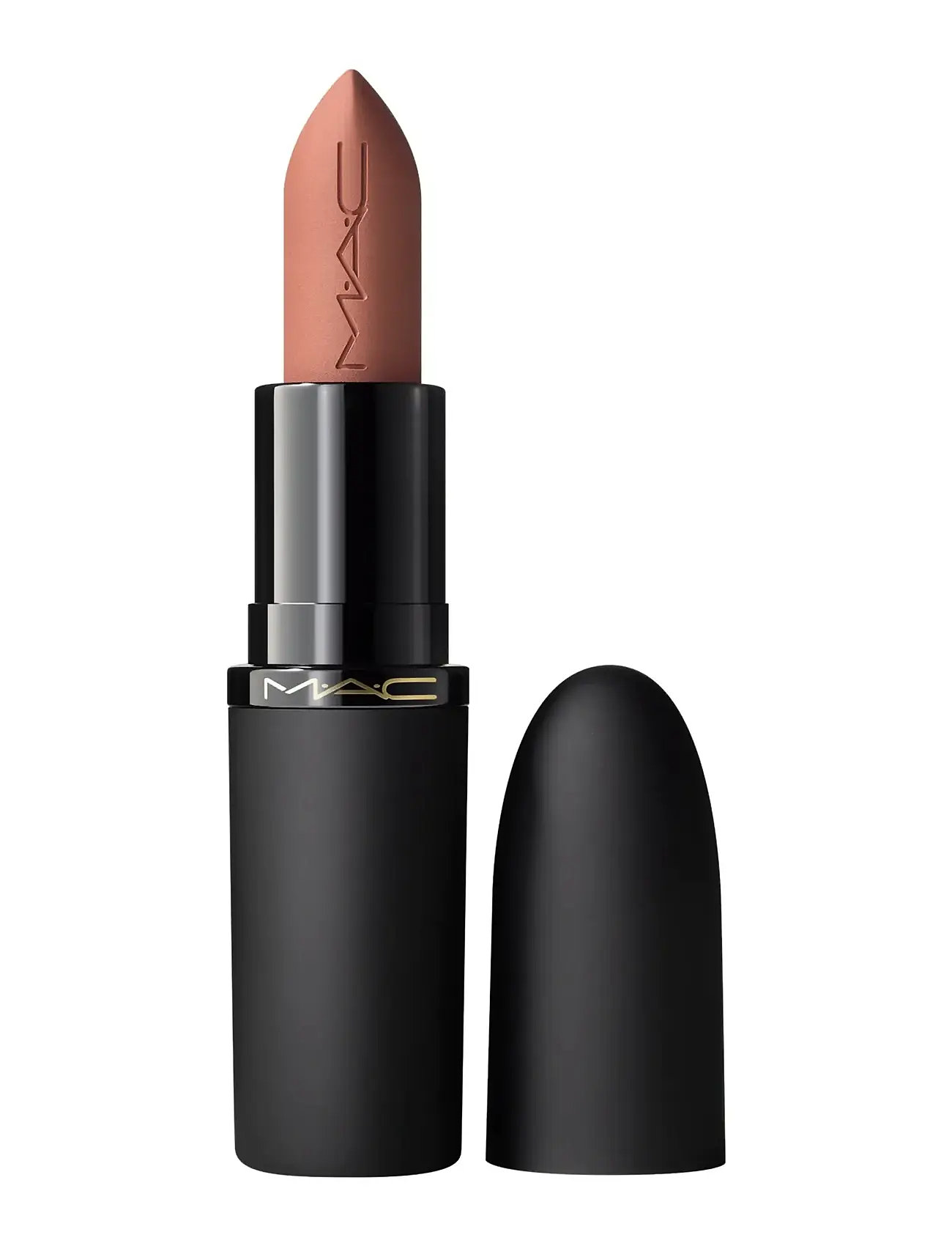 MAC Powder Kiss Hazy Matte Lipstick - Brown - 3.5 G