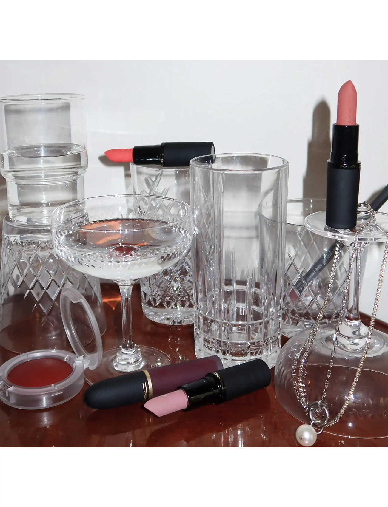 MAC Cosmetics Powder Kiss Hazy Matte Lipstick Ruby New - 3,5 g 7