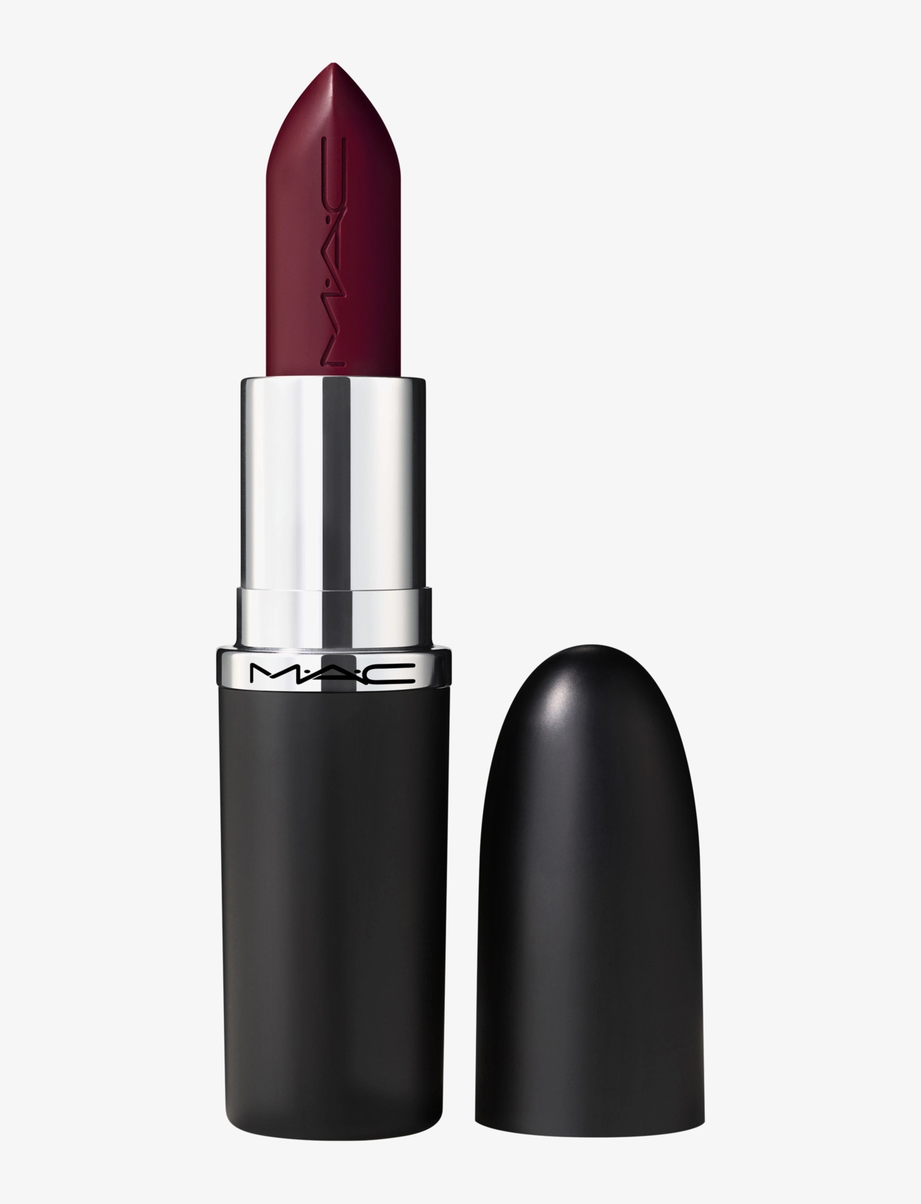 MAC Macximal Sleek Satin Lipstick - Smink - GUESSING GAME / burgundy