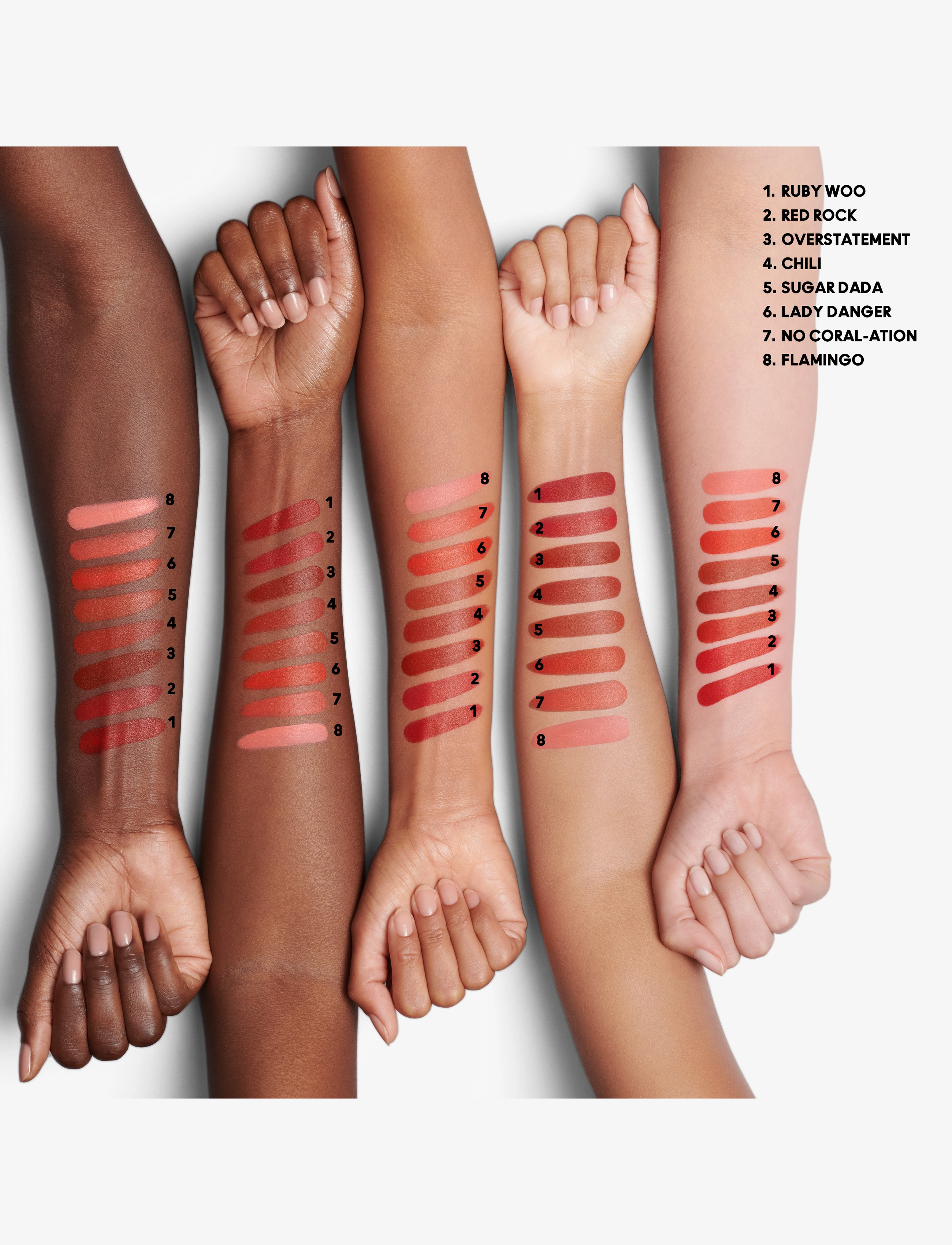 MAC - Macximal Silky Matte Lipstick - konfirmation - lady danger - 3