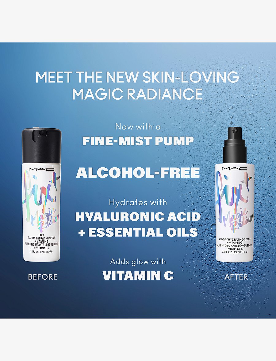 MAC - Fix + Magic Radiance Setting Spray - förðunarvörur - clear - 4