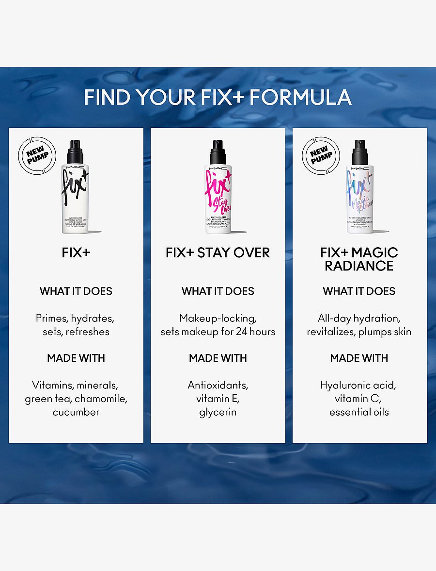 MAC - Fix + Magic Radiance Setting Spray - förðunarvörur - clear - 5
