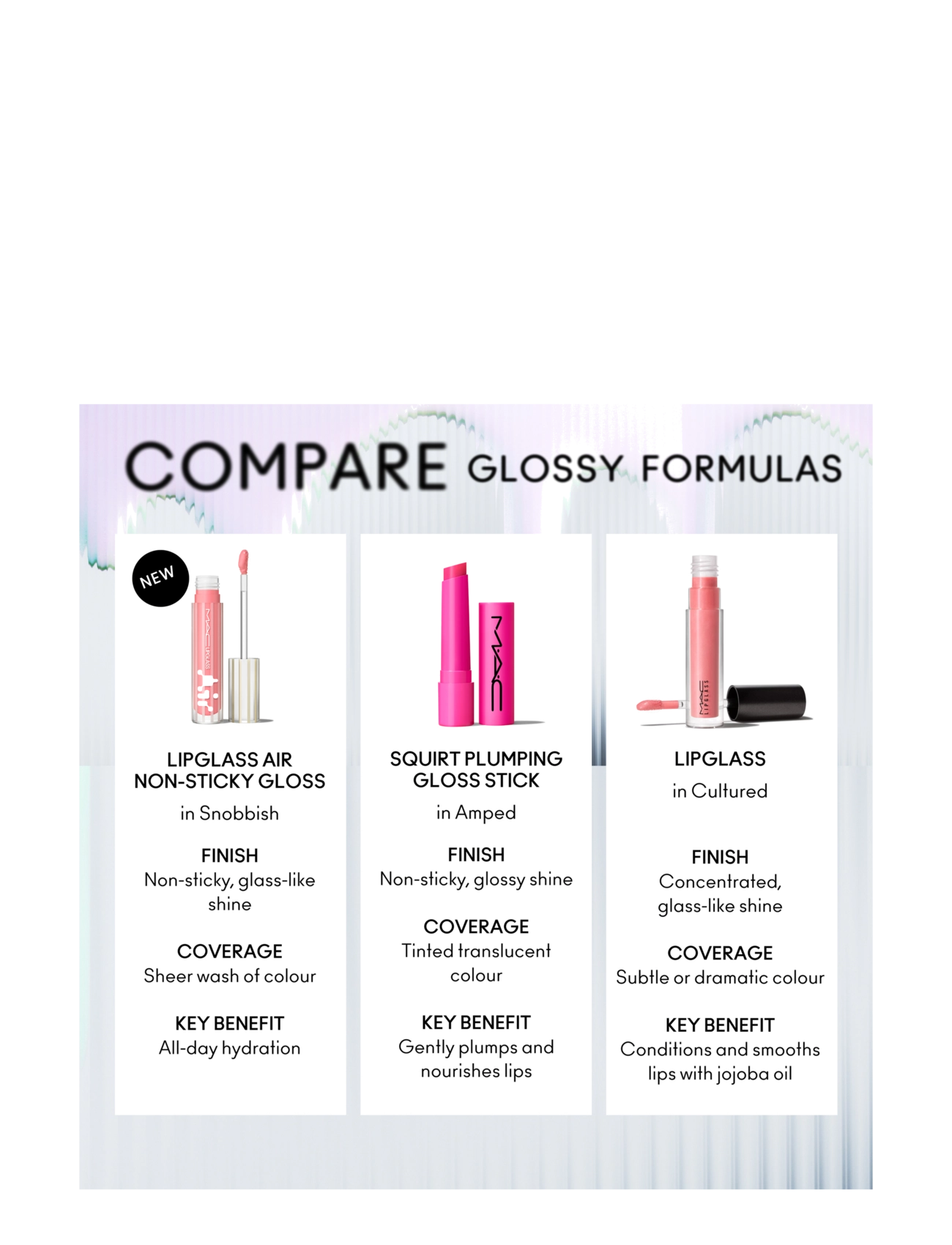 MAC - Lipglass Air Non Sticky Lipgloss - smink - talented - 3