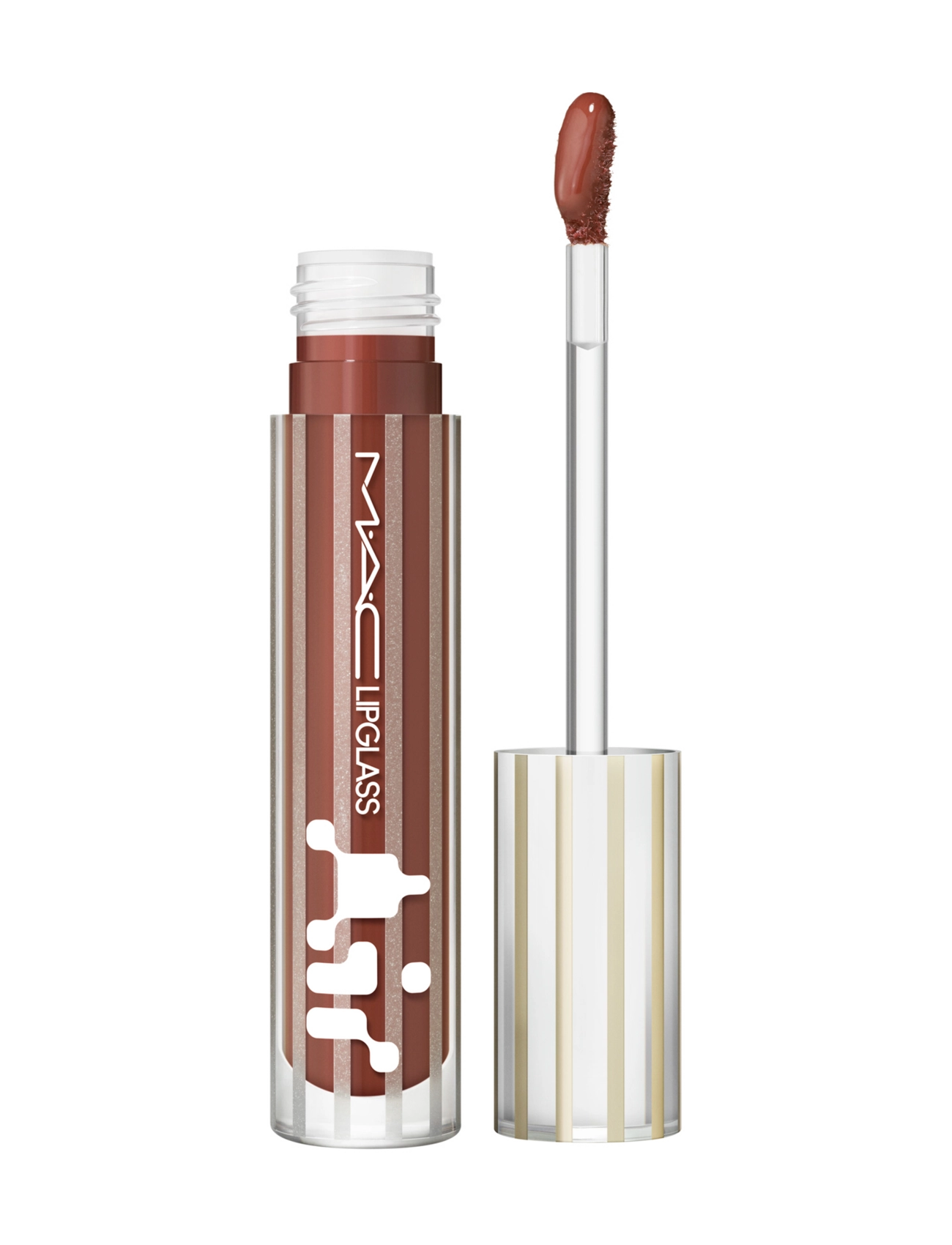 MAC Lipglass Air Non Sticky Lipgloss, Lipgloss, Brun, Str: 5 ML