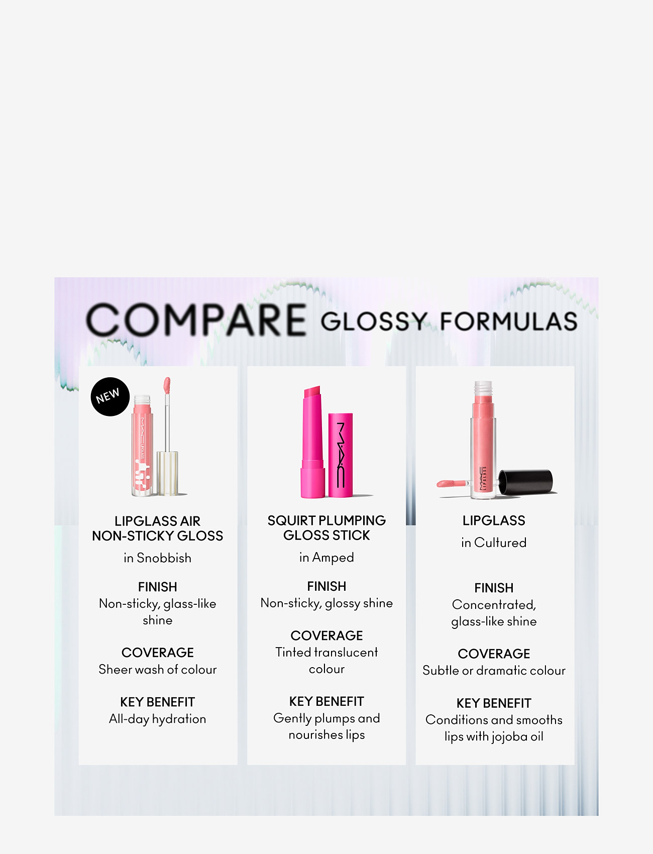 MAC - Lipglass Air Non Sticky Lipgloss - makeup - frosting - 3