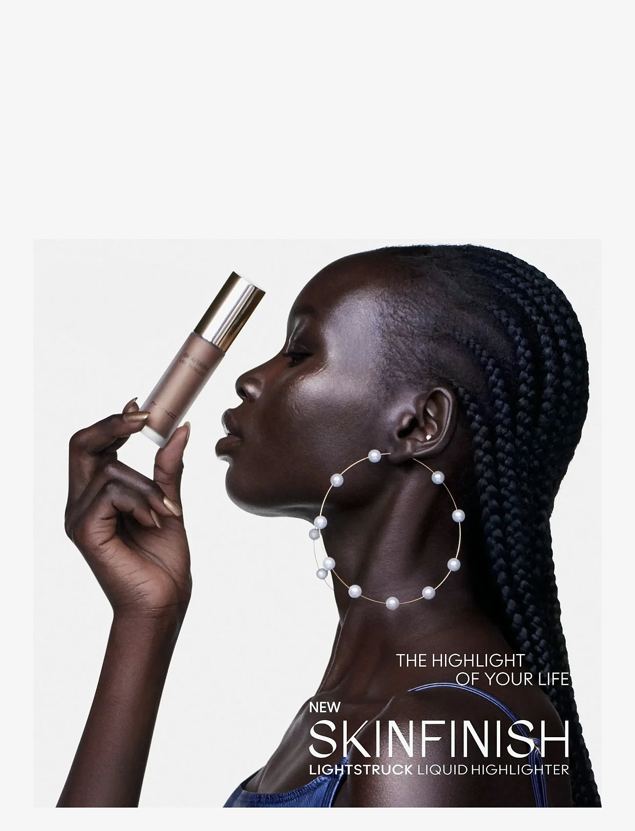 MAC - Skinfinish Lightstruck Liquid Highlighter - meikit - double gleam - 3