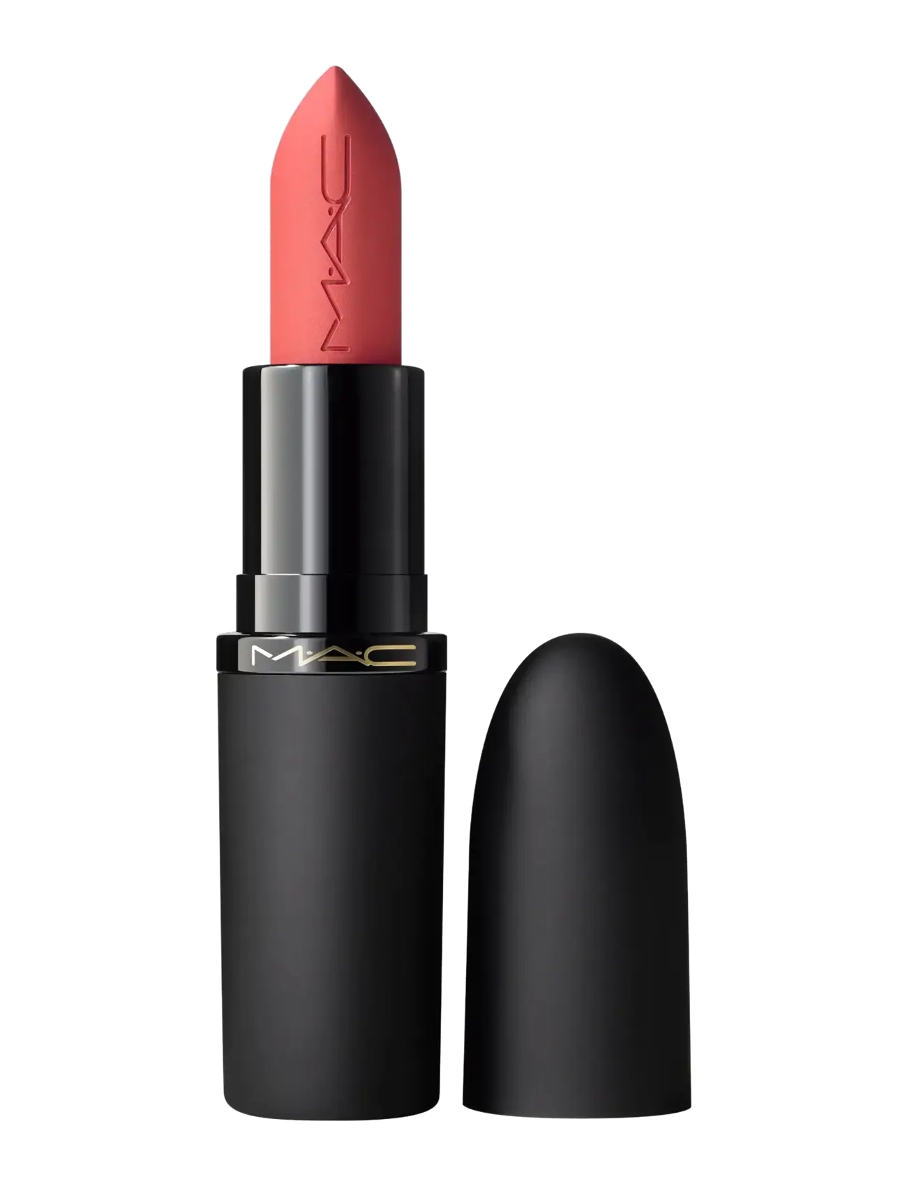 MAC Powder Kiss Hazy Matte Lipstick, Læbestift, Koral, Str: 3.5 G