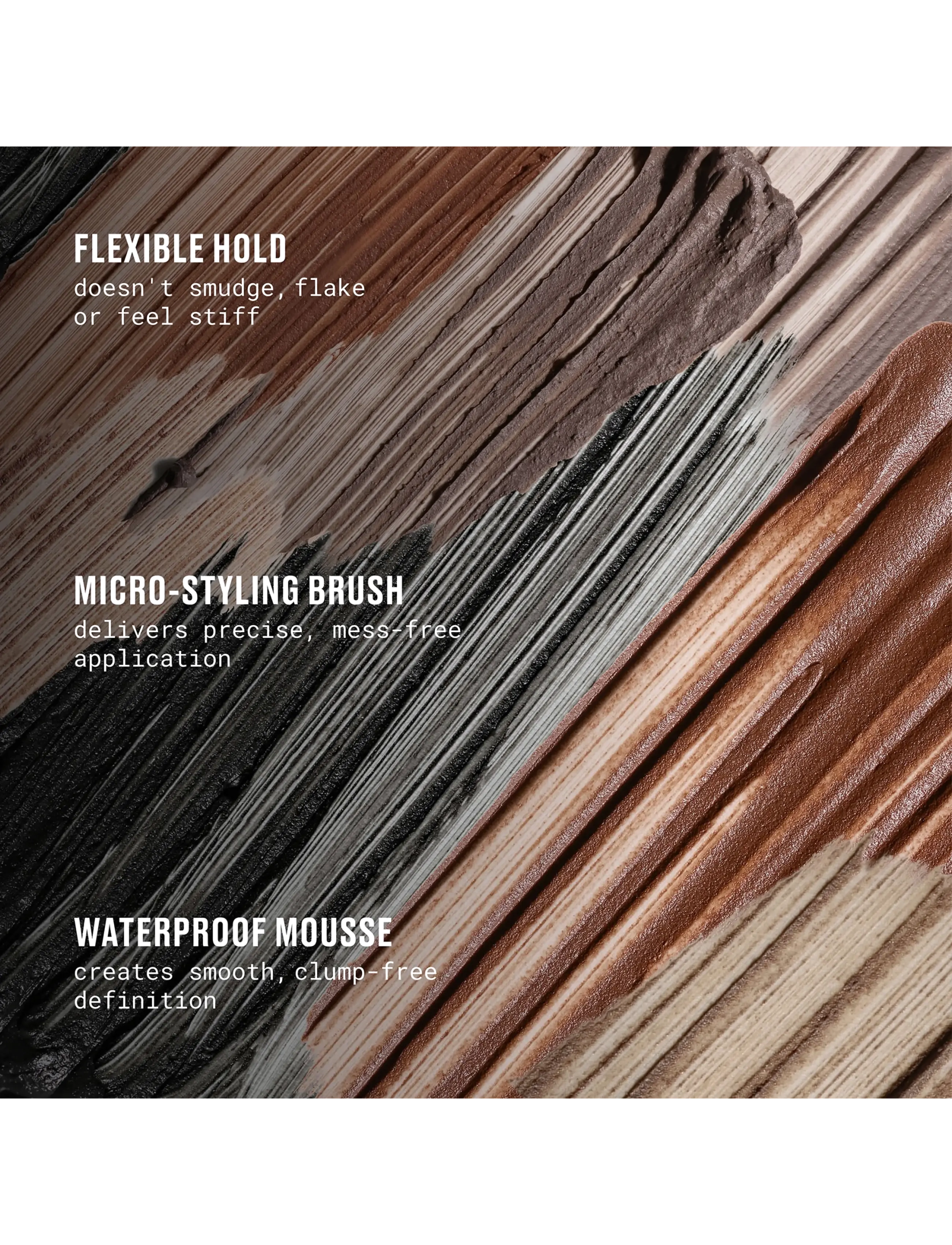 MAC - Pro Eyebrow Whipgrip Mousse - Øjne & bryn - onyx - 3