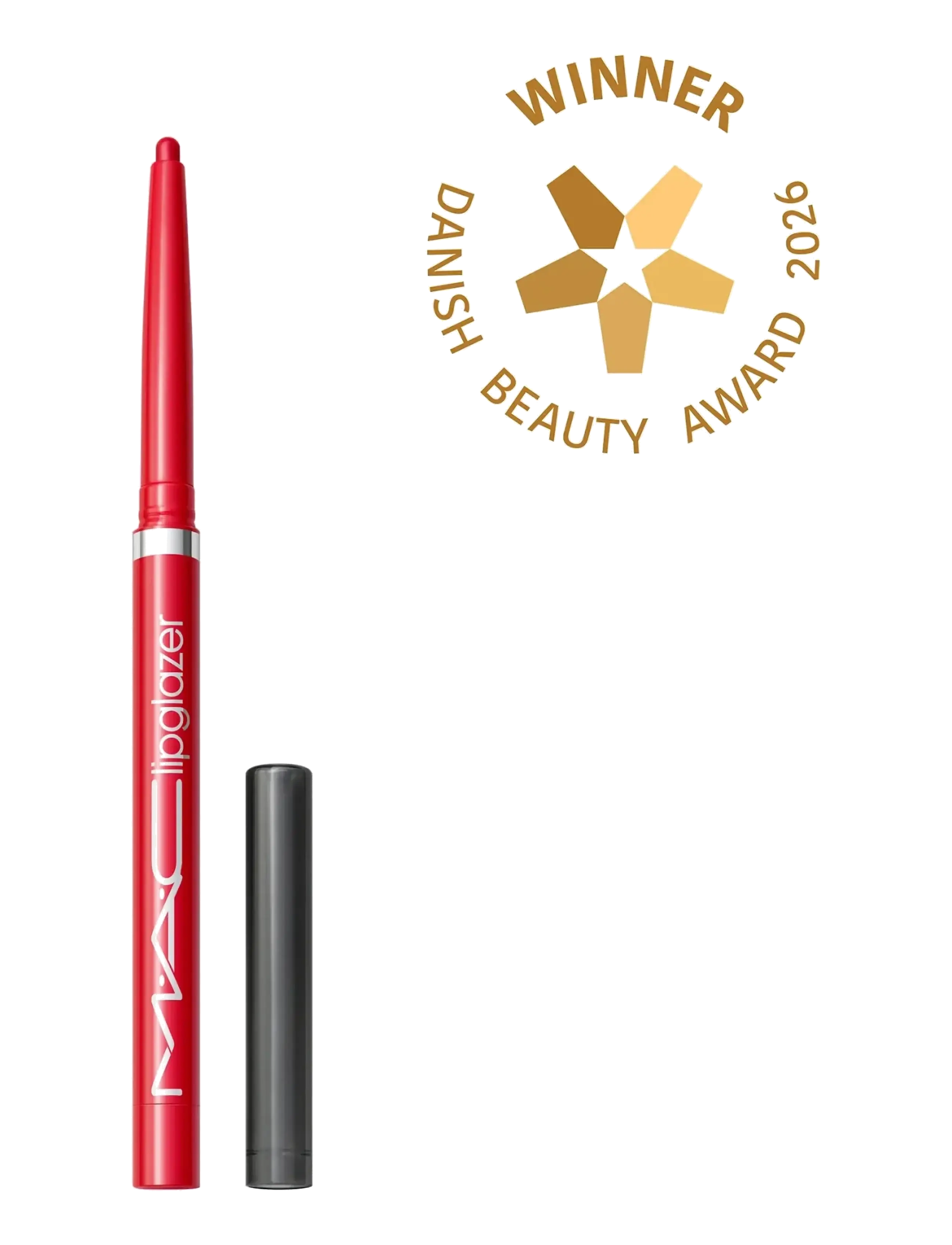 MAC Lipglazer Glossy Lipliner - Läppenna - LADY DANGER / red
