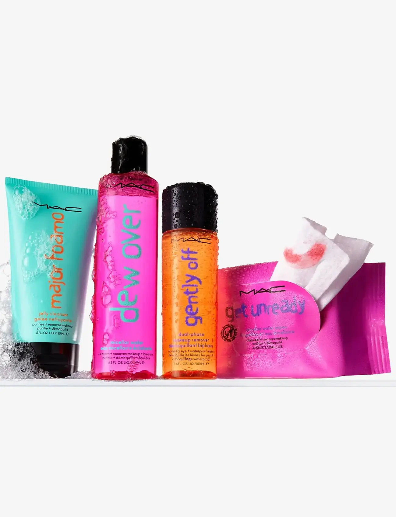 MAC - Major Foamo Jelly Cleanser - vaahtoavat puhdistusaineet - clear - 2
