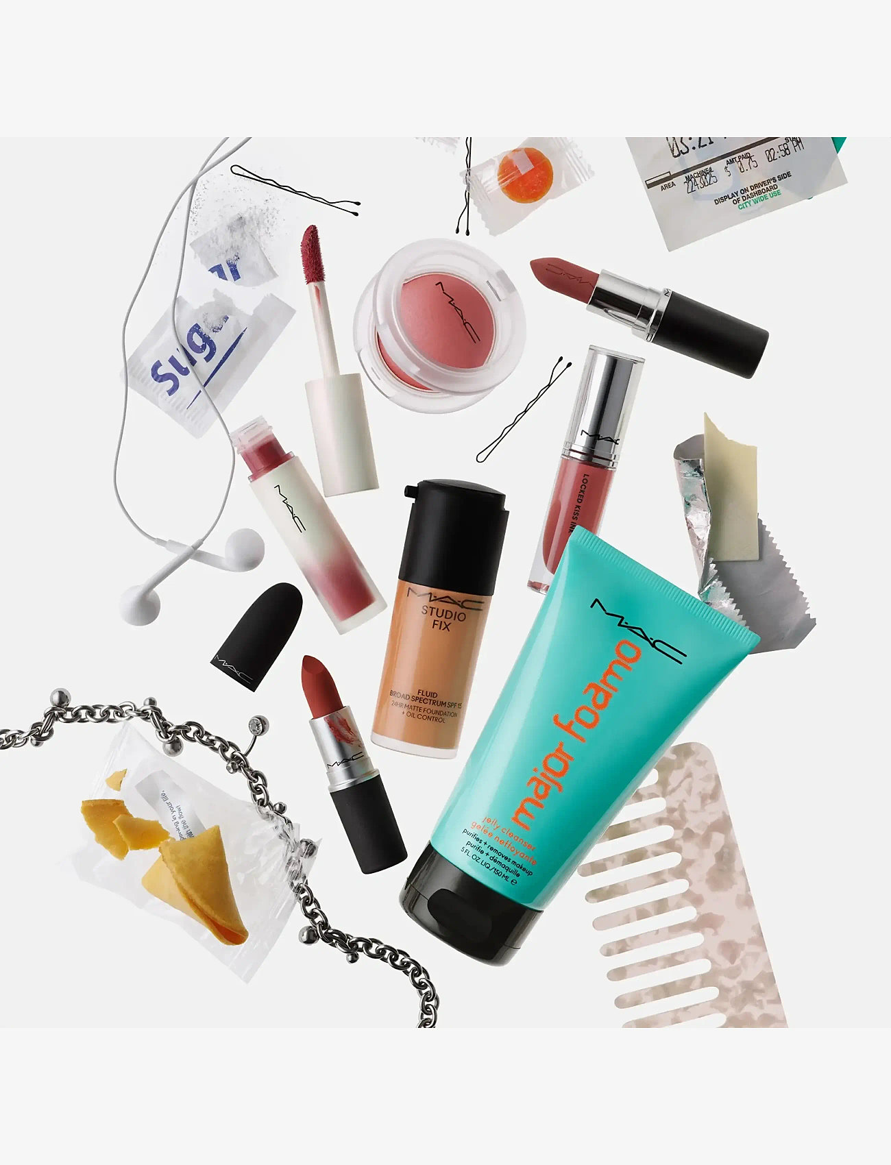 MAC - Major Foamo Jelly Cleanser - vaahtoavat puhdistusaineet - clear - 3