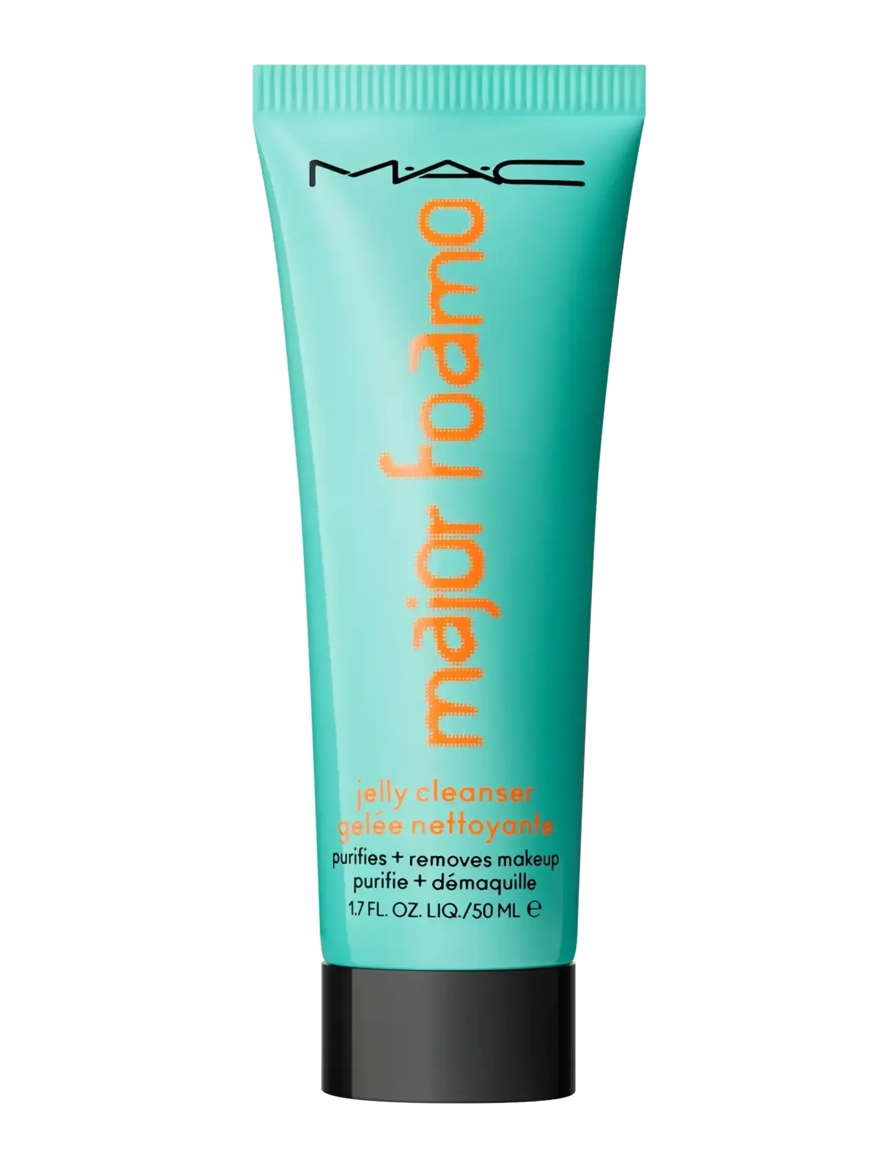 MAC Major Foamo Jelly Cleanser, Ansigtsvask & Rensemiddel, Nude, Str: 50 ML
