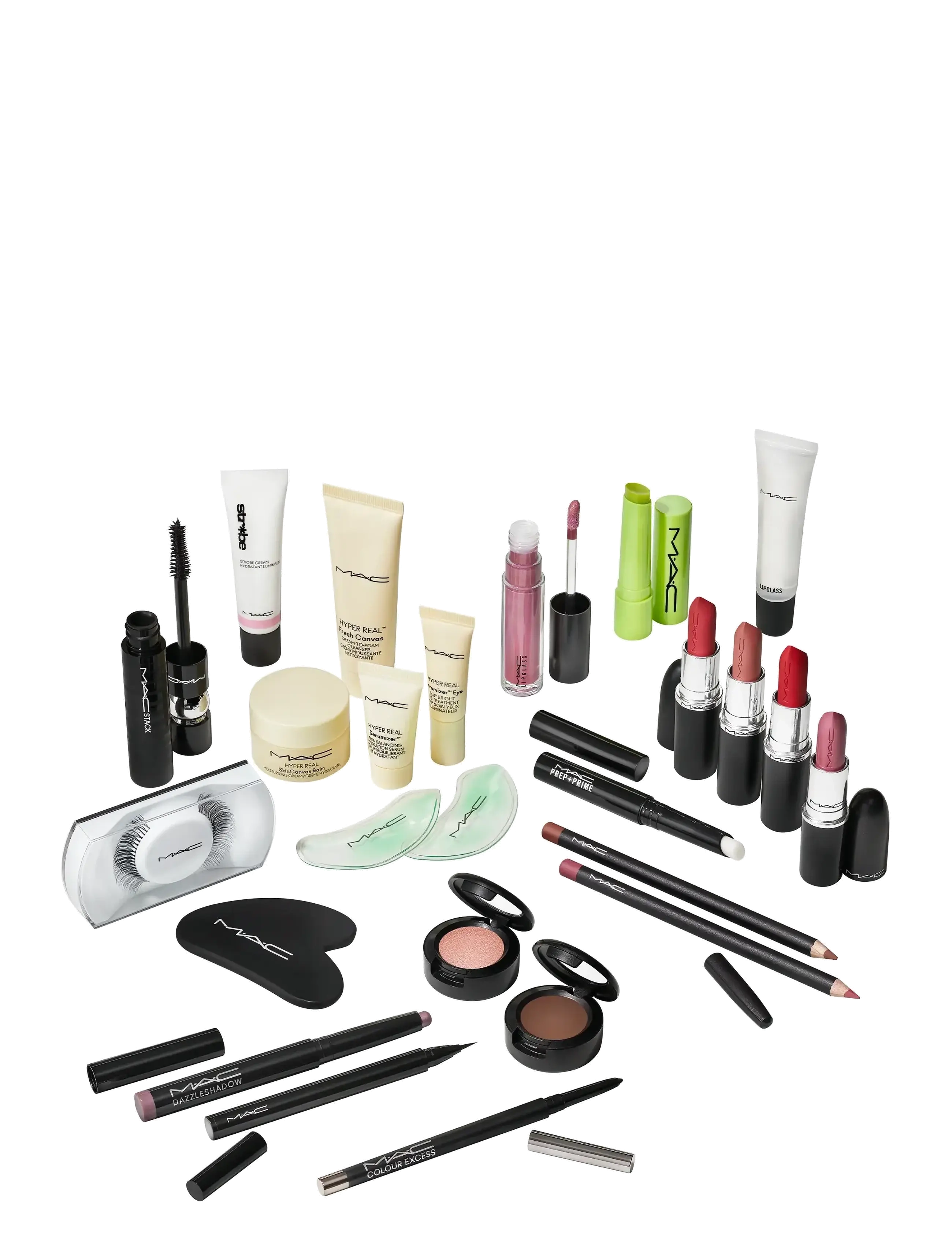 MAC - 24 Mystery Must-Haves Advent Calendar - russian red + modesty + syrup + clear + love child + like squirt + soar + cool spice + espresso + cl - 2