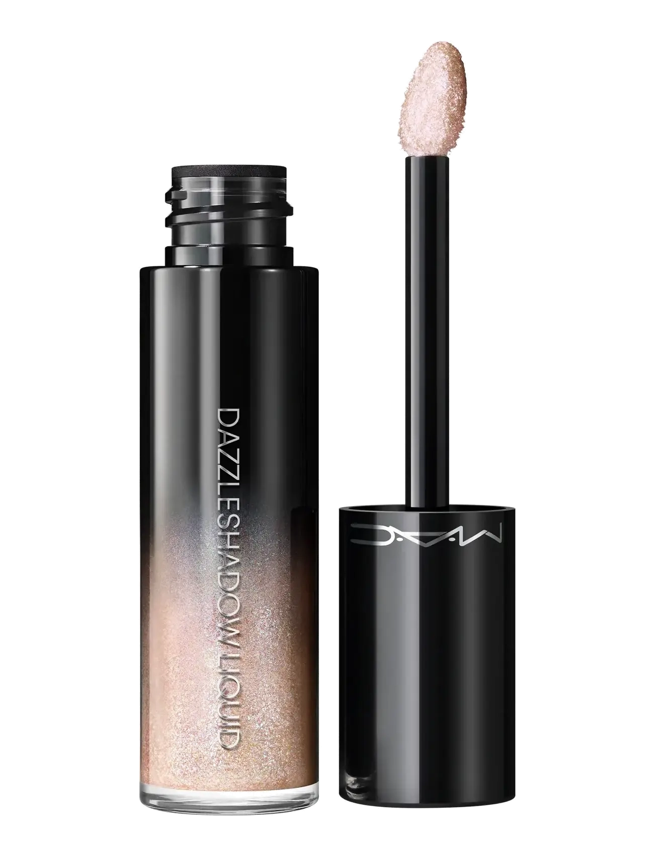 MAC Dazzleshadow Liquid Eye Shadow - Redo för fest - NOT SCARED TO SPARKLE / black