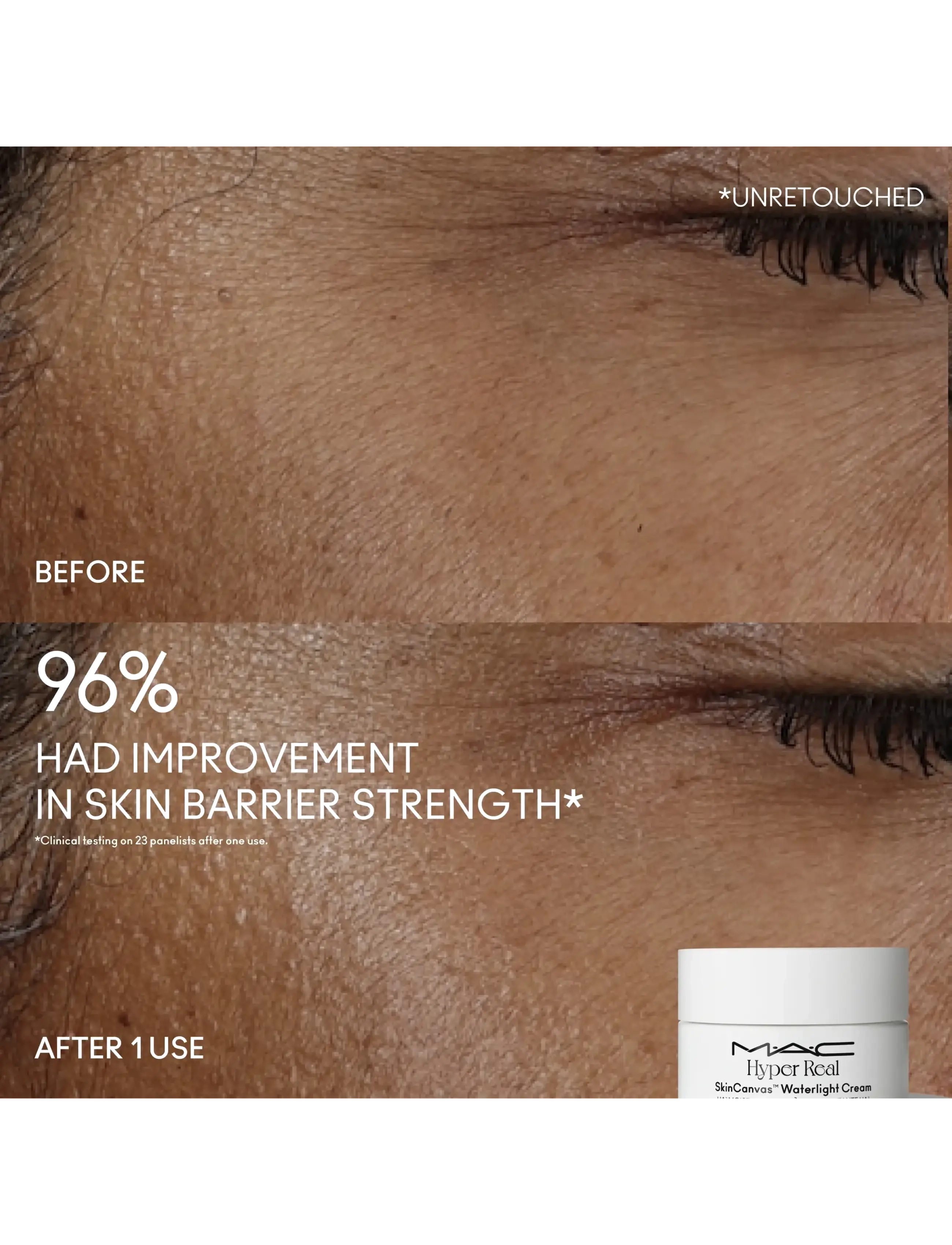 MAC - Hyper Real Skincanvas Waterlight Ha3 Moisturizer - hudpleje - clear - 1